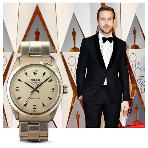 ryan gosling vintage rolex oscars|ryan gosling gold.